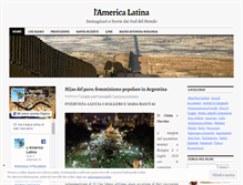 Tablet Screenshot of lamericalatina.net